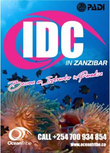 PADI IDC in Zanzibar