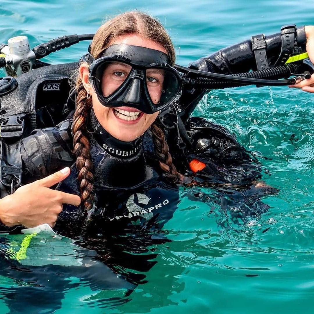 Padi open water diver