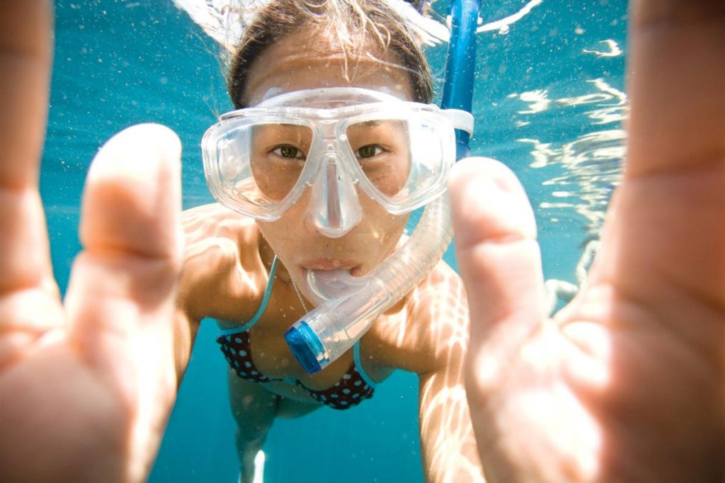 PADI Discover snorkelling