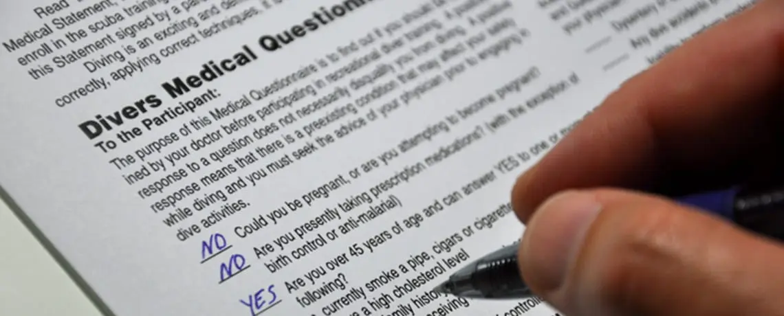 What Paperwork do I have to Complete for My PADI Dive Course? Dive paperwork