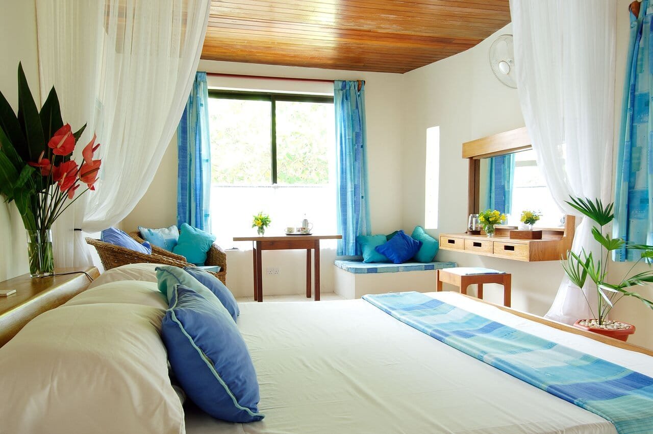 Flamboyant bed and breakfast accommodation