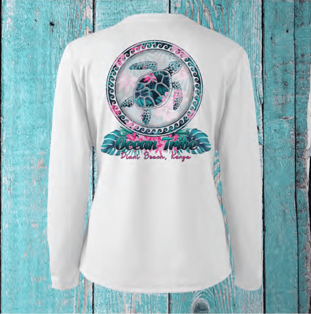 turtle ladies long sleeve performance shirt