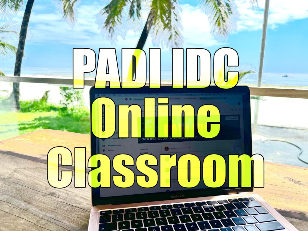 PADI IDC Online Classroom for IDC Prep