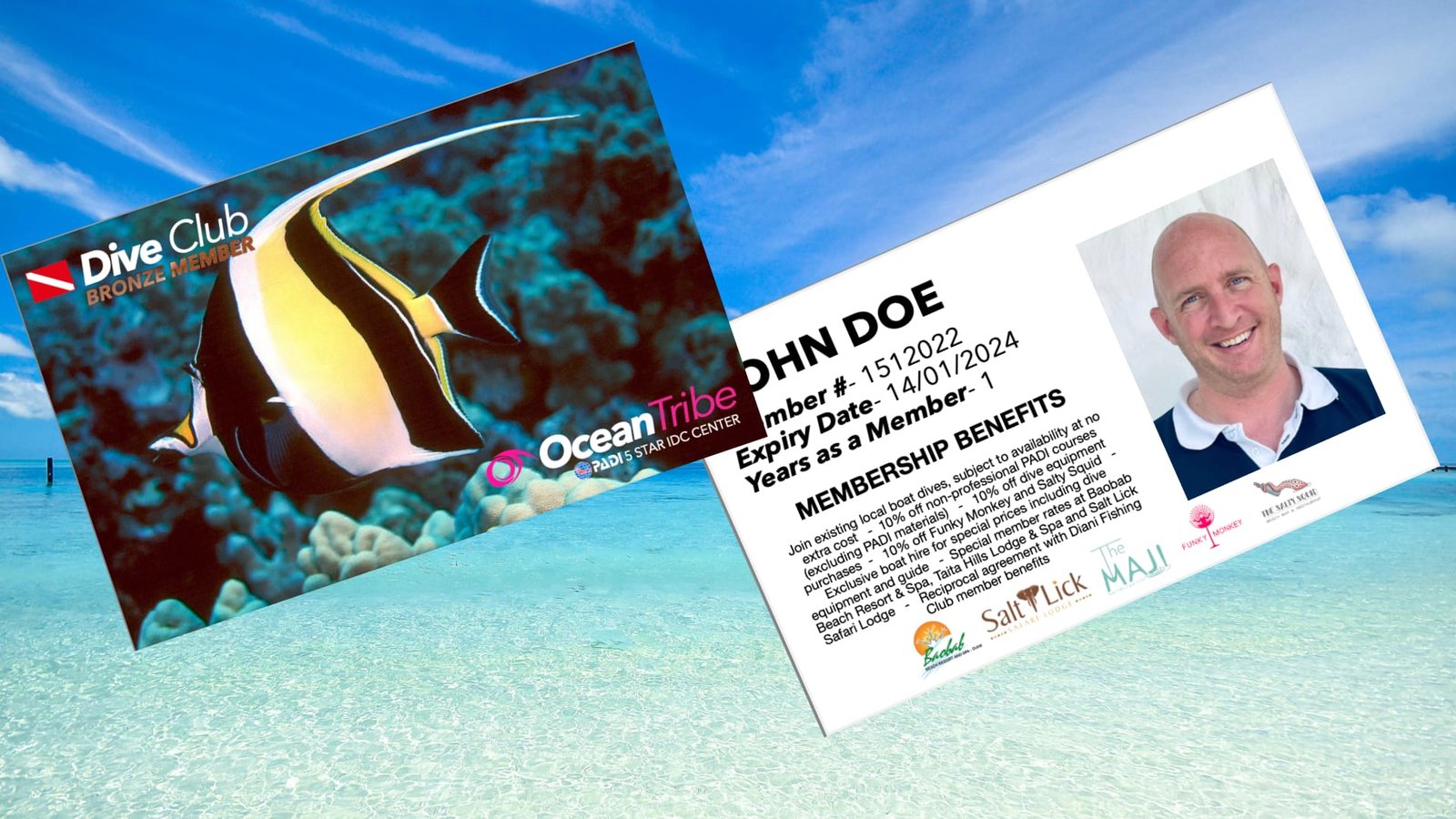 New Dive Club Member Benefits