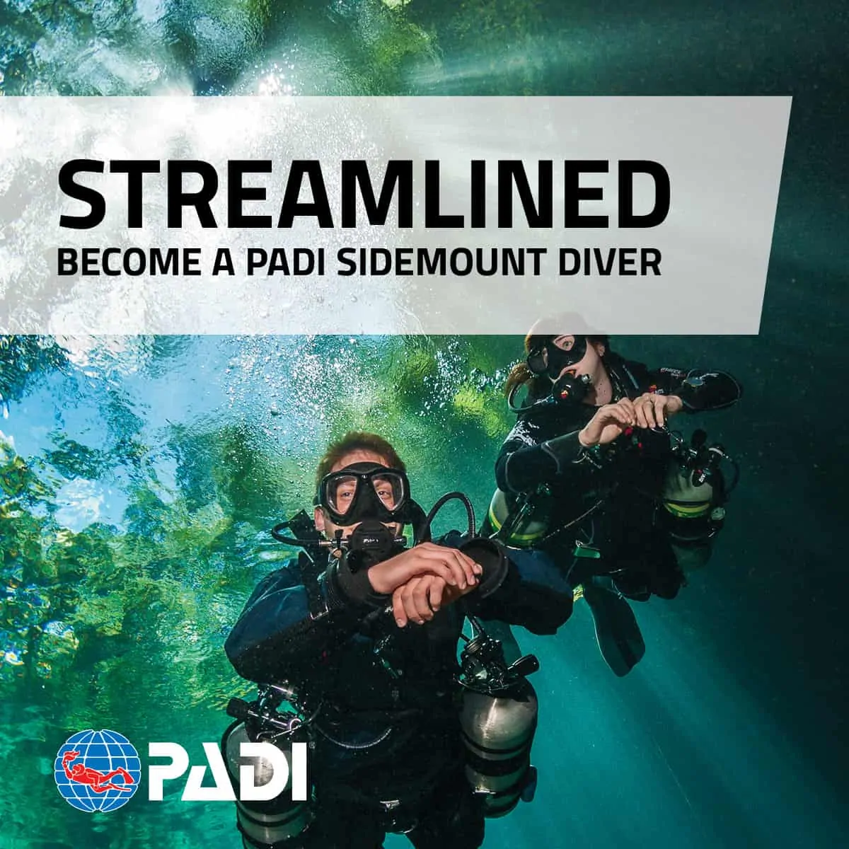 PADI Sidemount Diver Course