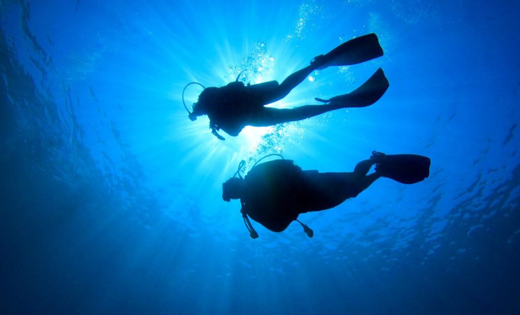 PADI scuba diving