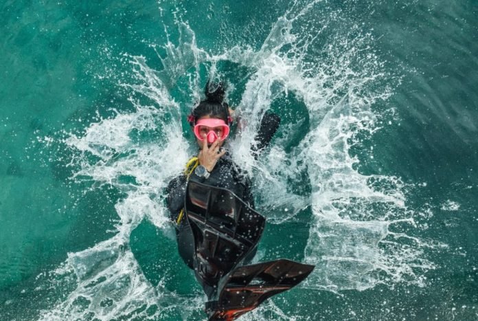 Boat diving course