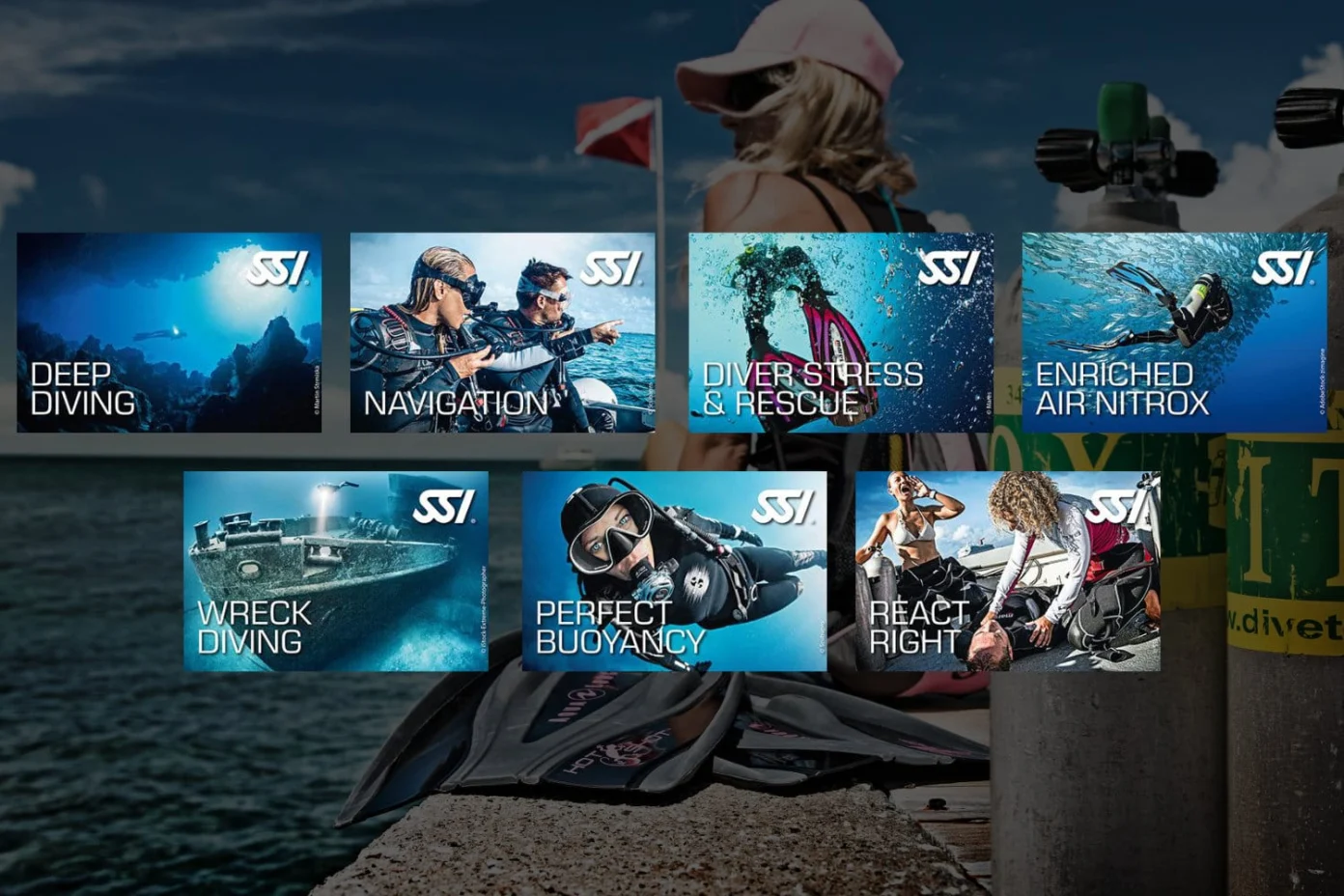 SSI Master Diver package