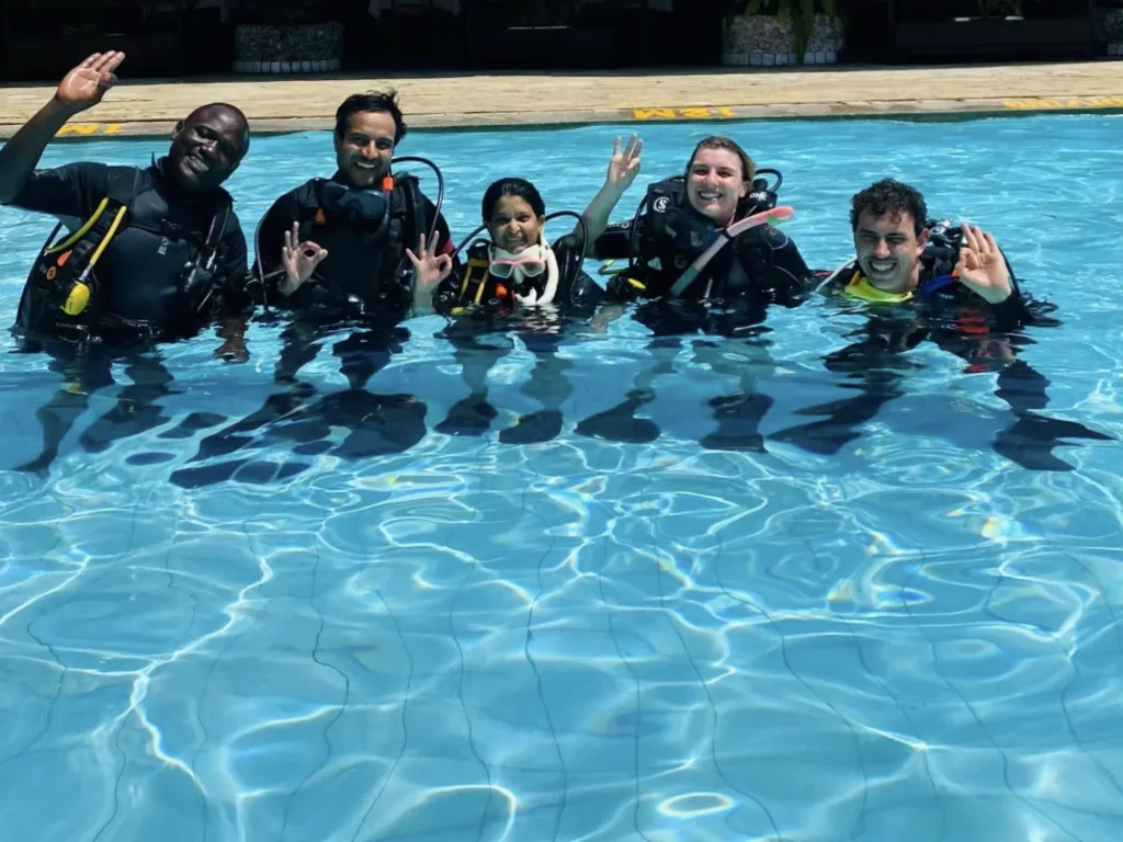 Learn to Dive in Diani Kenya