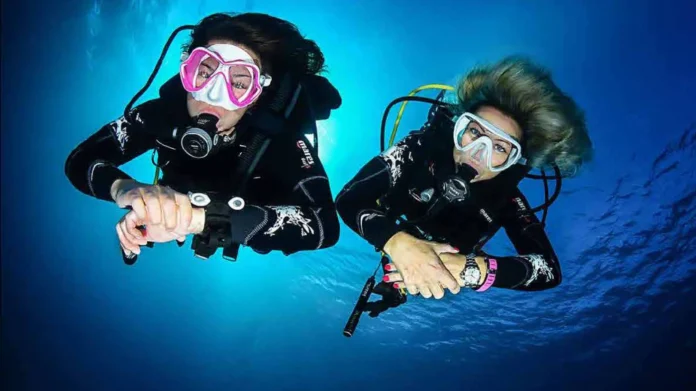 Certified scuba diver