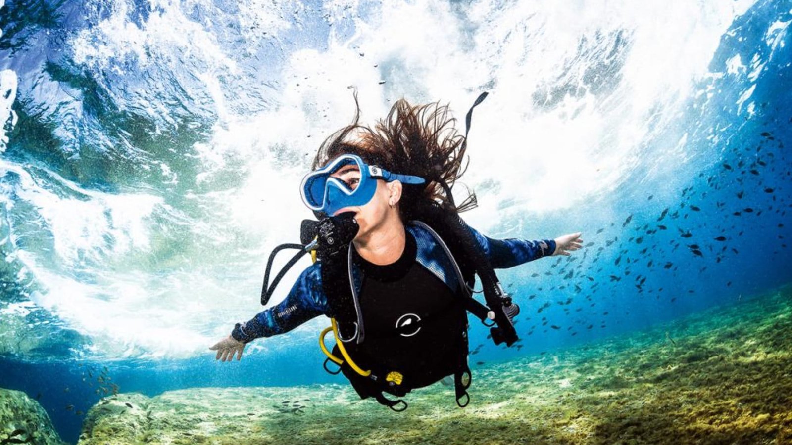 scuba diving for the first time