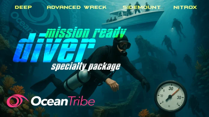 Mission Ready Diver- Wreck, Deep, Sidemount, Nitrox package