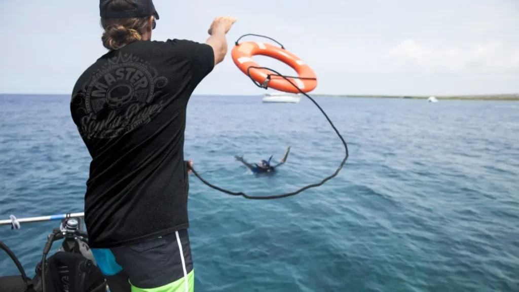 diver stress and rescue