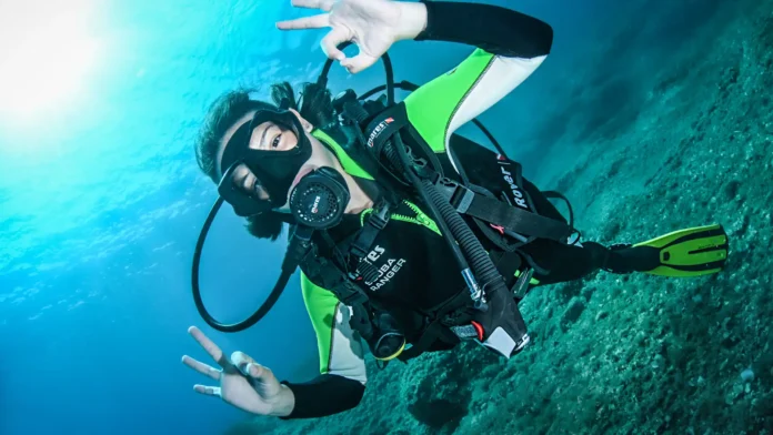 beginners guide to scuba diving in Diani Beach