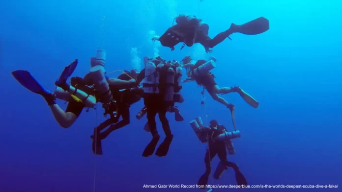 Deepest Anyone Has Gone on Scuba