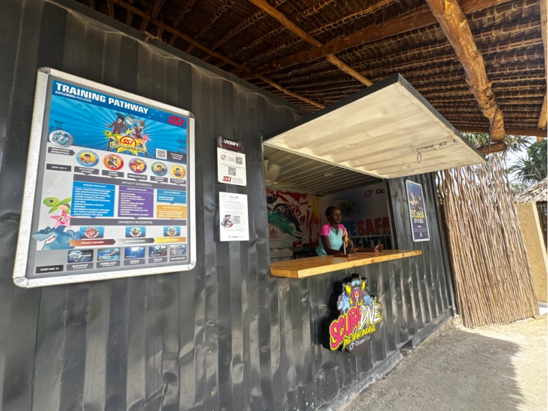 Ocean Tribe front counter 