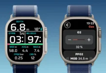 Dive Computer Smartwatch Options for Divers Mares app for Apple Watch Ultra