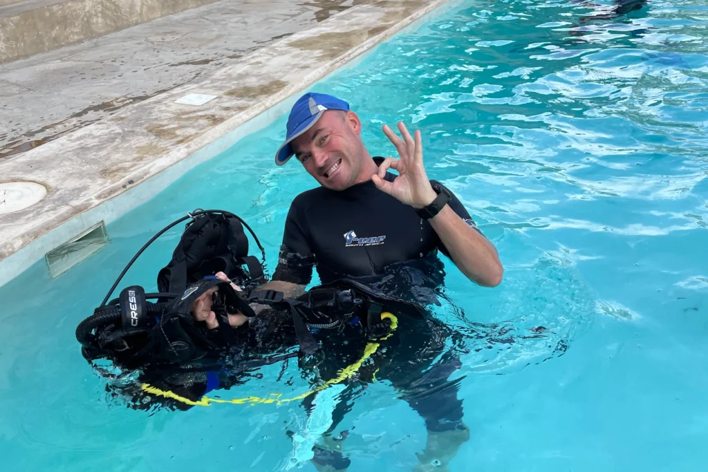 Diving instructor