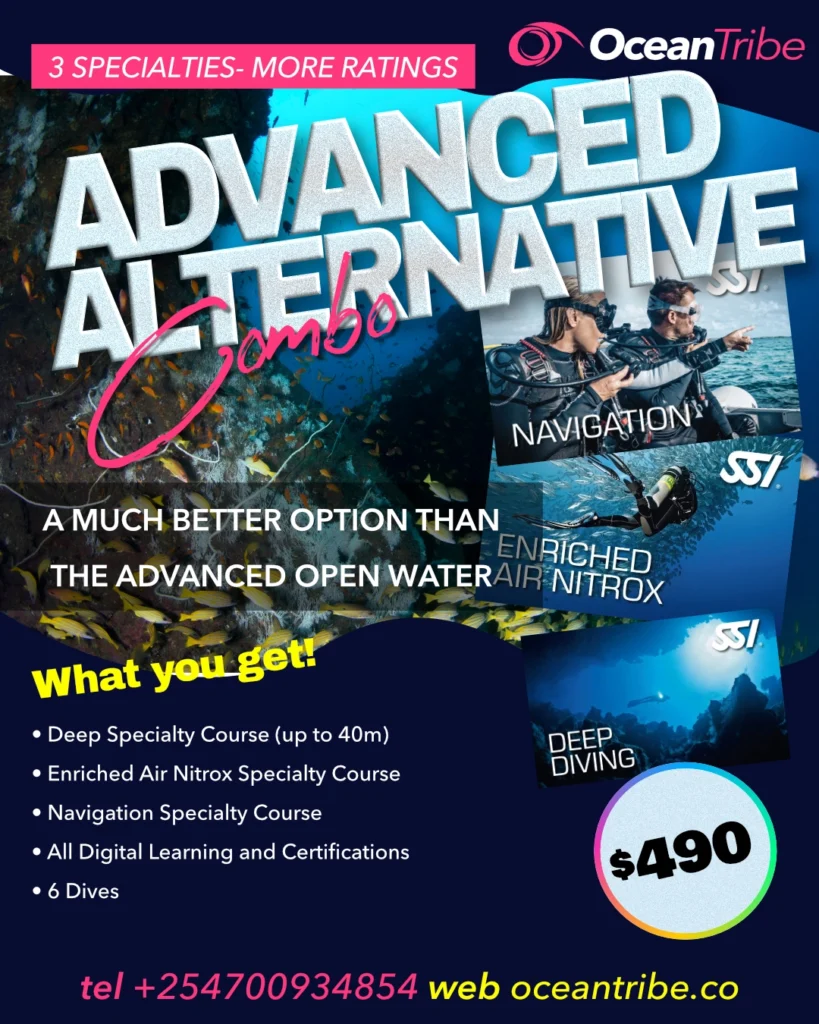 Advanced Open Water course alternative combo