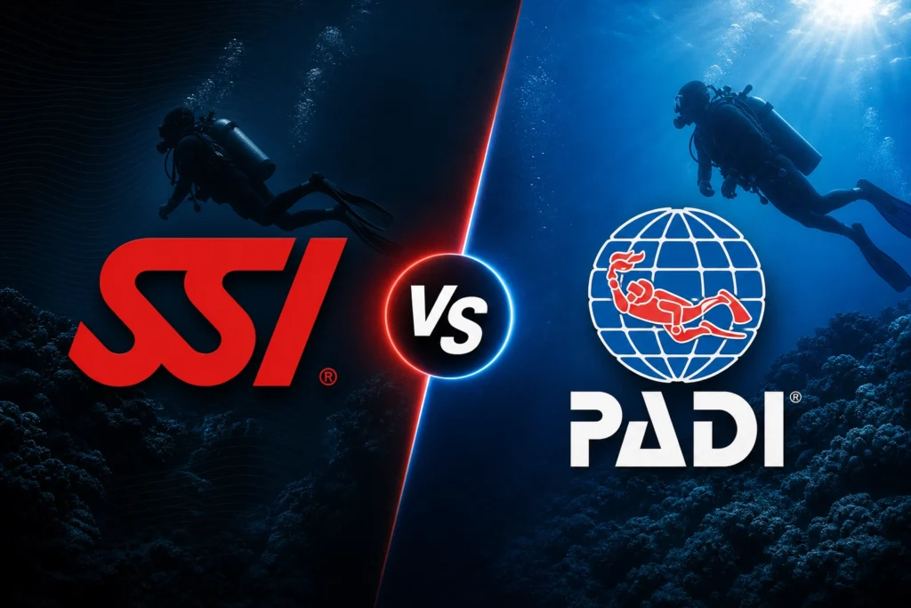 SSI Pro Rewards vs PADI Pro Rewards