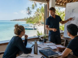 dive instructor training in return for work
