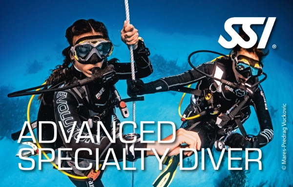 SSI advanced specialty diving programme