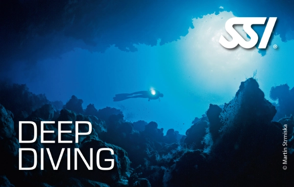 SSI Deep Diving specialty card