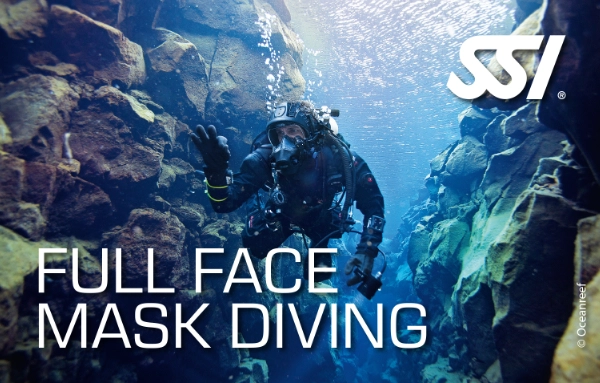 SSI Full Face Mask Diving specialty card