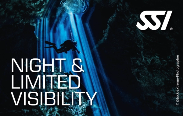 SSI Night and Limited Visibility Diving certification card
