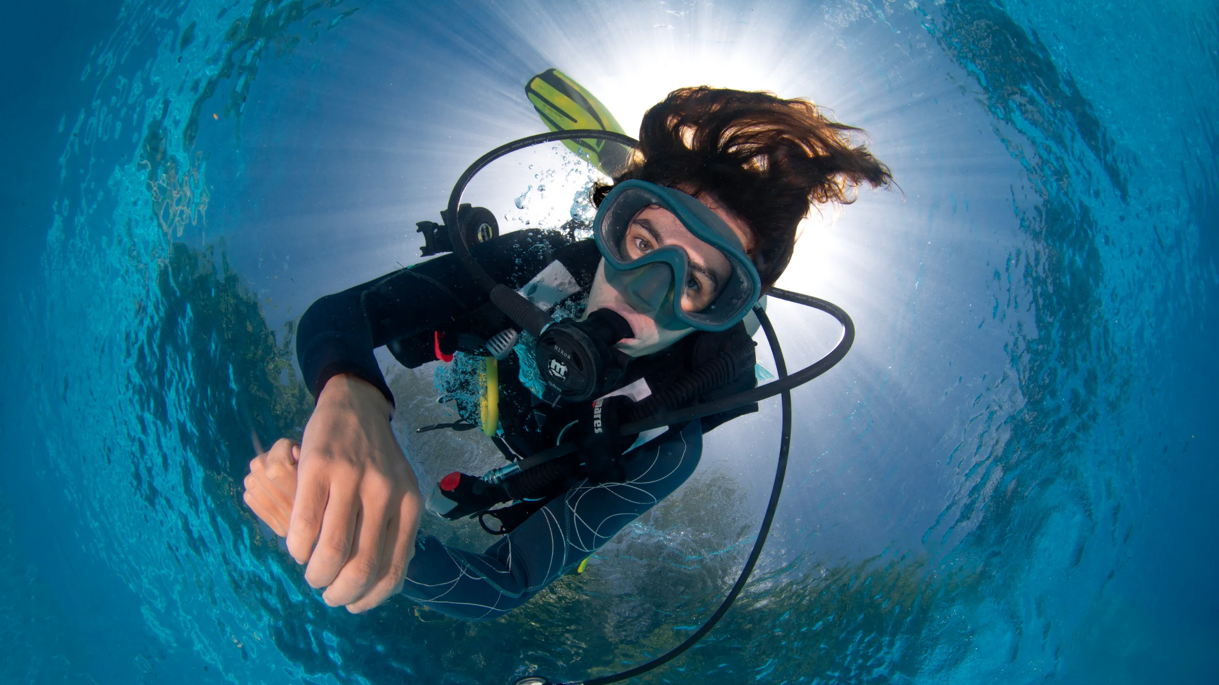 Scuba diving with Ocean Tribe in Diani Beach, Kenya