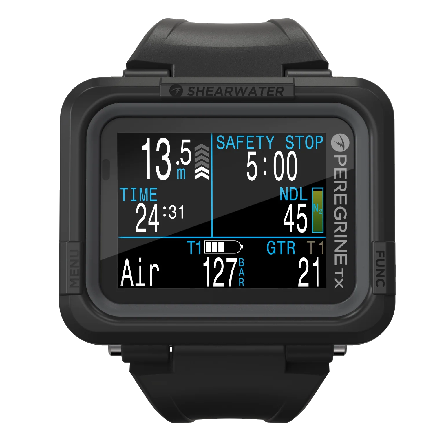 Shearwater Peregrine TX dive computer